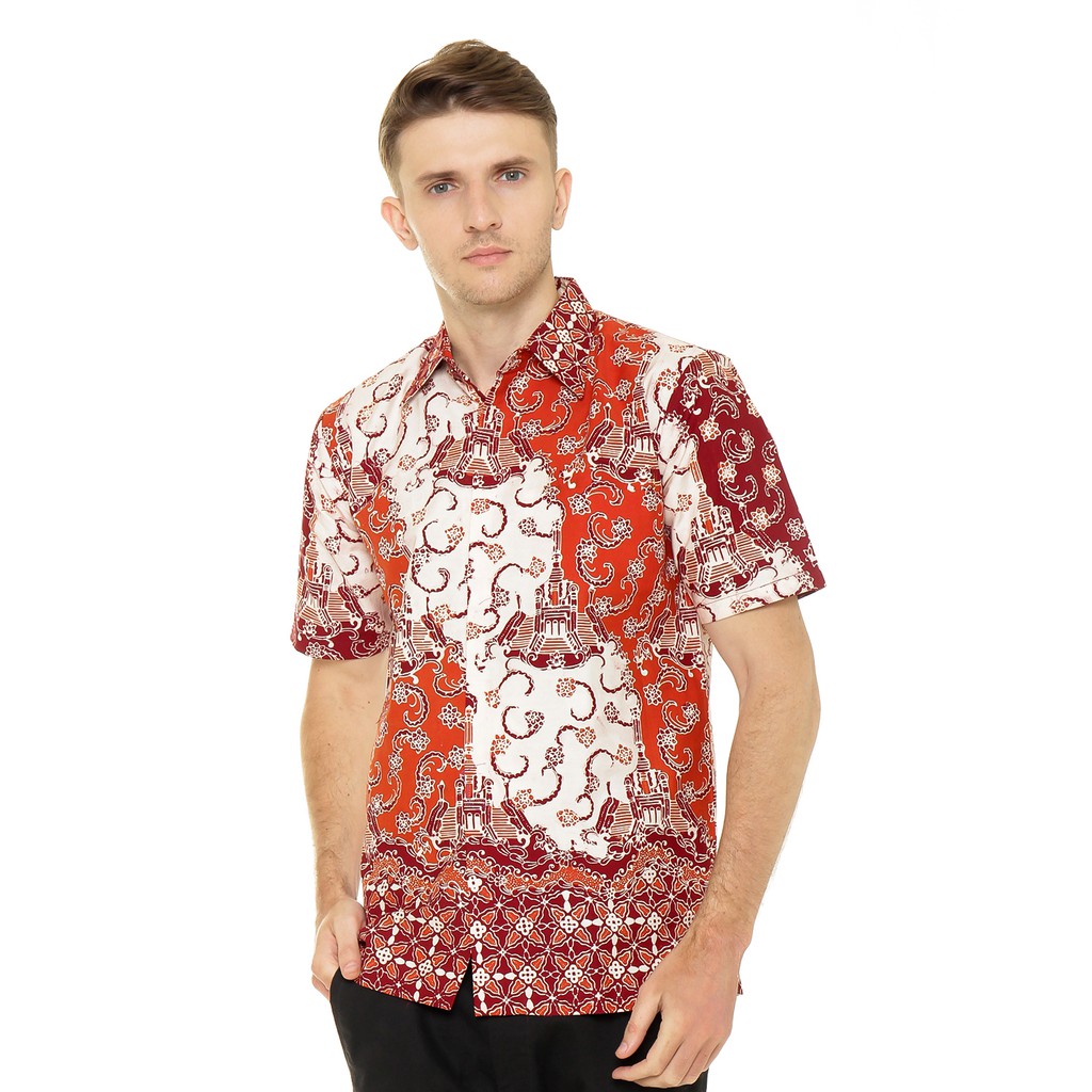 Model Baju Batik Pria Khas Jambi Zallatra O9 Shopee Indonesia