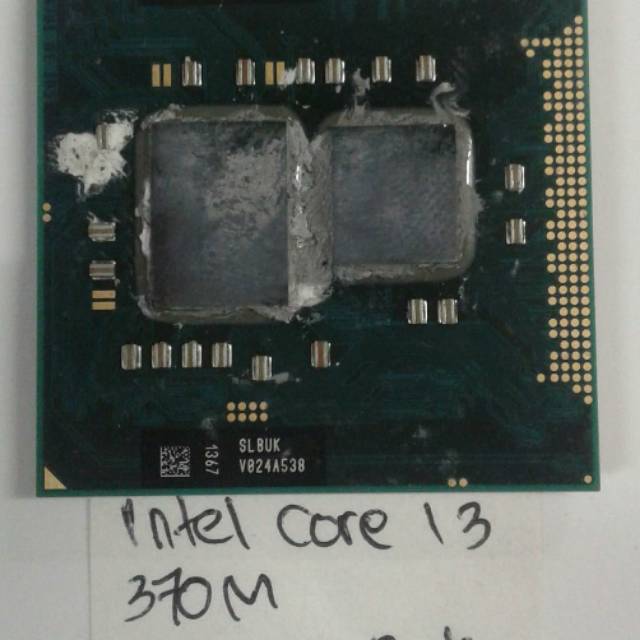 Prosesor laptop intel core i3 370M SLBUK