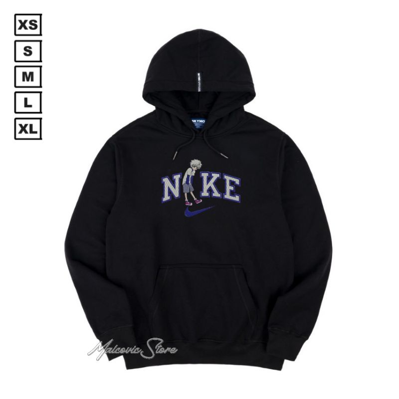 Sweater Hoodie Anime Killua Nike Untuk Anak Unisex / Hoodie Jumper Anime Killua Unisex