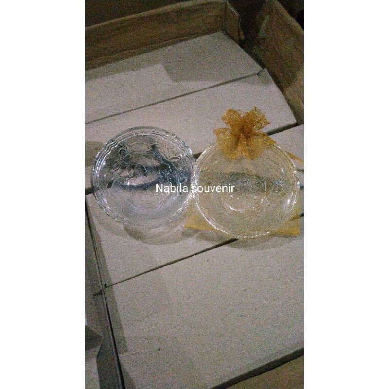 Souvenir mangkok bunga kemas tile