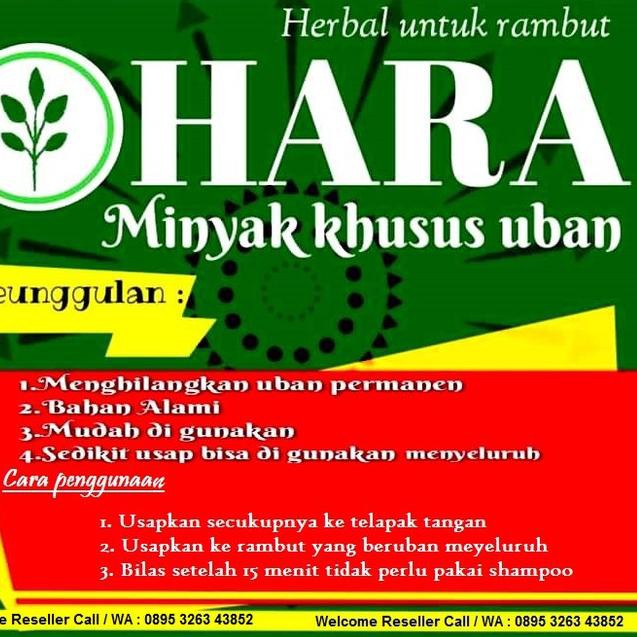 ❂ HARA minyak uban ajaib ⅍