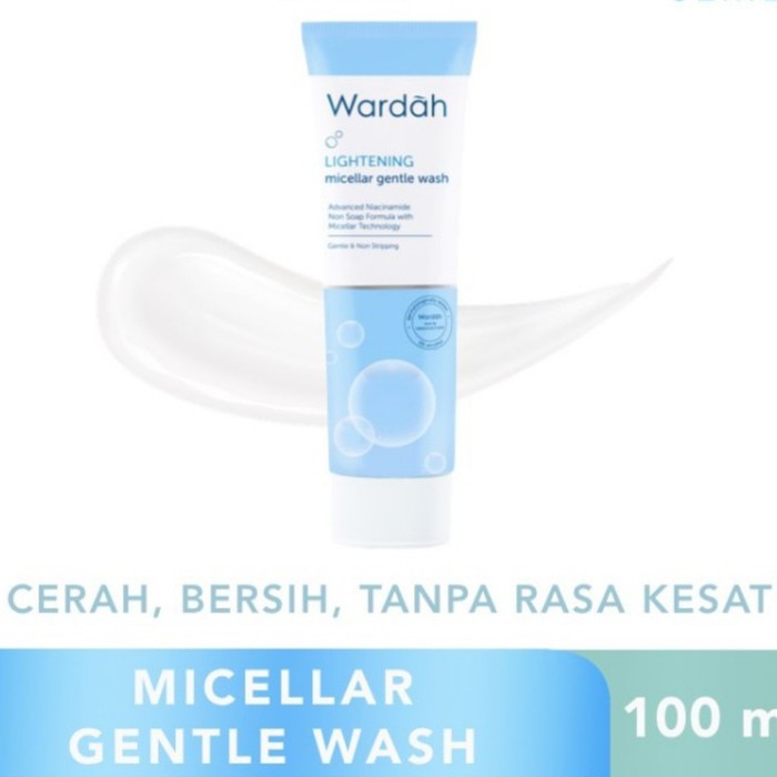 WARDAH LIGHTENING FACIAL FOAM GENTLE WASH 100ML