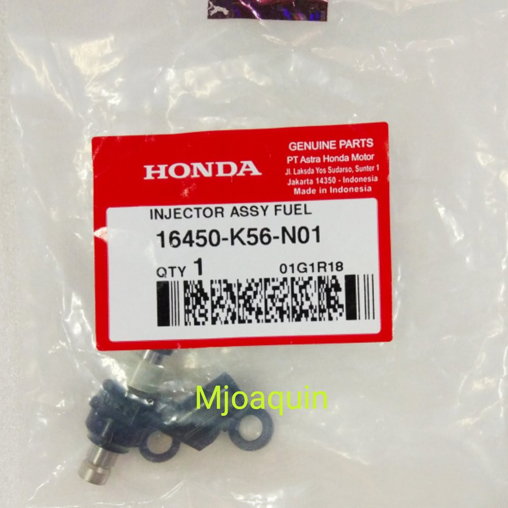 Injektor Injector Honda Sonic 150 Supra GTR New CB 150 LED ORI 16450-K56-N01