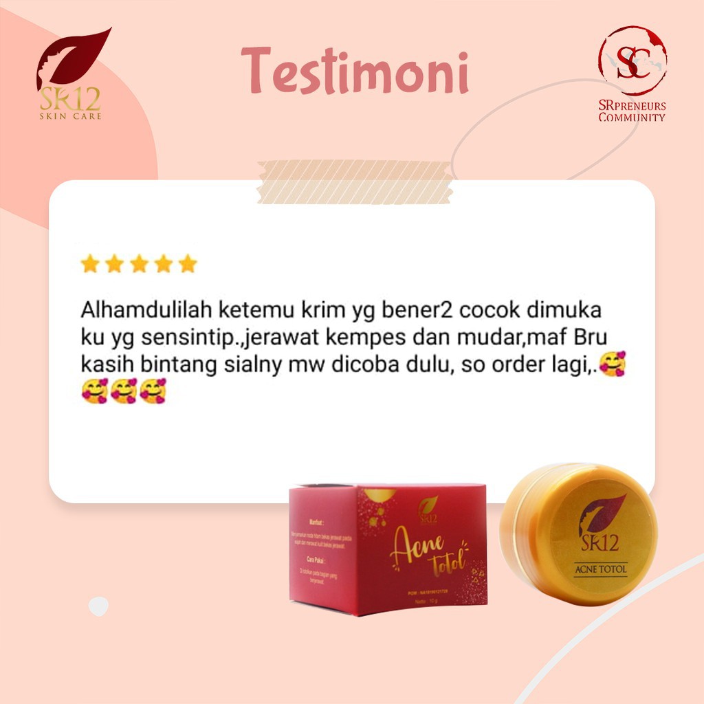 SR12 PAKET HEMAT ACNE / PAKET PENGHILANG JERAWAT