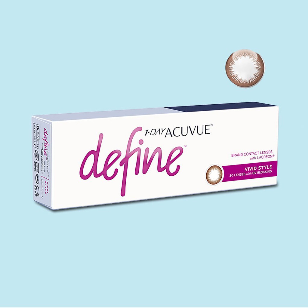 Jual 1 Day Acuvue Define Vivid Style Pre Order Indonesiashopee Indonesia 