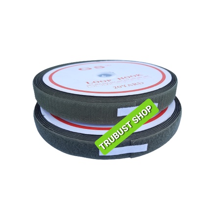 velcro prepet magic tape loop hook warna lebar 2.5cm /rol 20yard