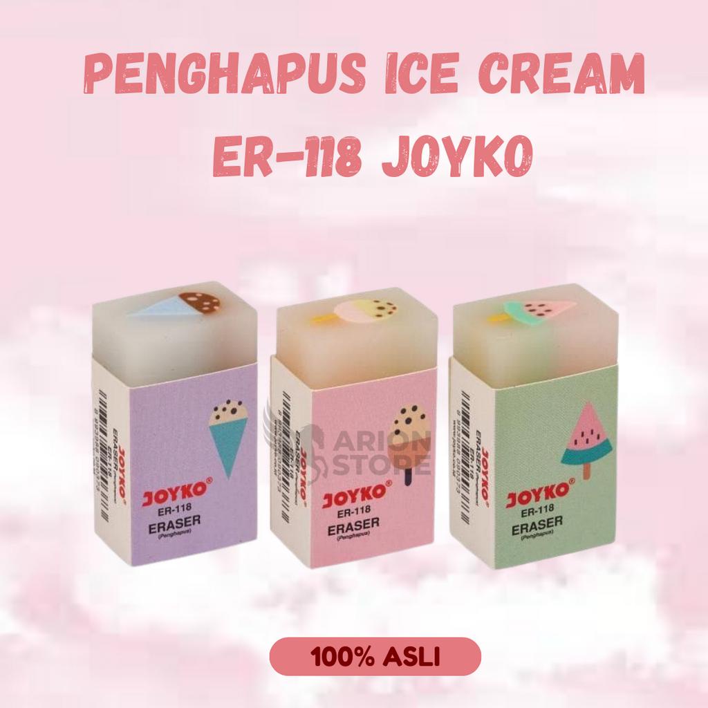 

[ARION STORE] Penghapus Kotak Ice cream ER-118 Joyko / Penghapus Joyko ER-118 [PCS]