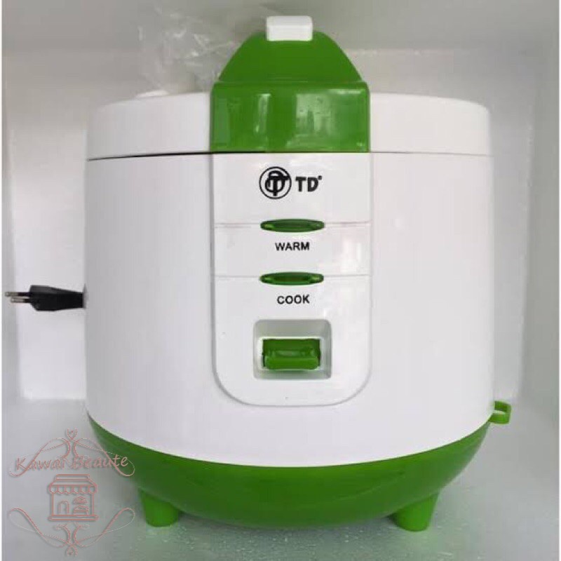 TD Rice Cooker 1.8 Liter / Twindog 1,8 L Fungsi 3 in 1 Memasak, Menghangat