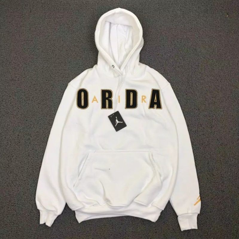 HOODIE SWEATER NIKE AIR JORDAN BLIND LIGHT 23 JUMPMAN PUTIH