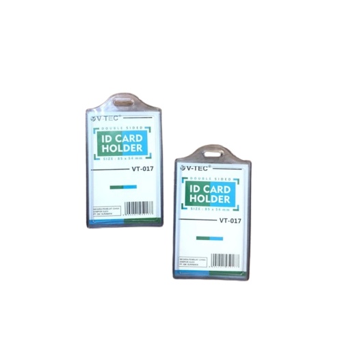 

V-TEC SOFT CARD HOLDER/DOUBLE VT-017 TRANSPARANT