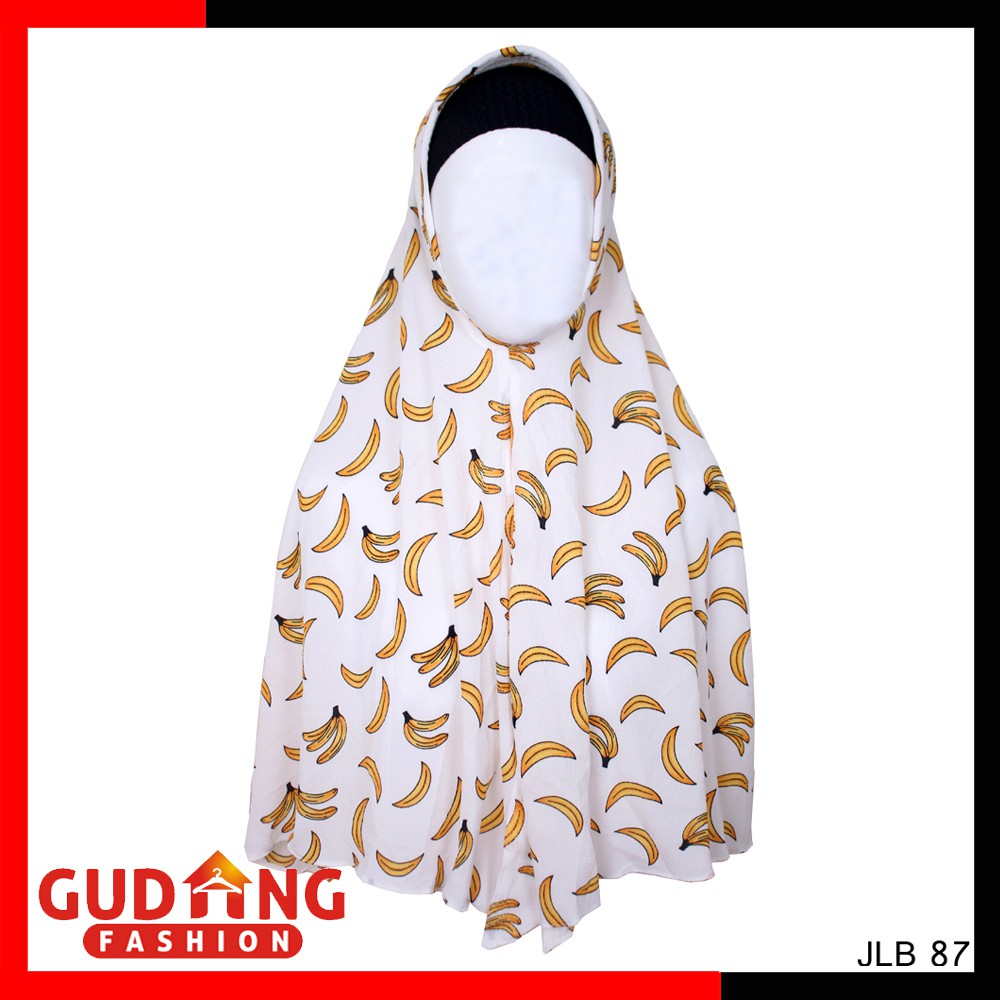 Kerudung Motif Banana - JLB 87