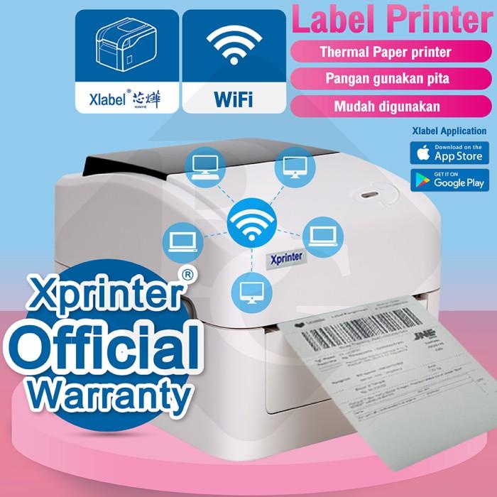 Xprinter BARCODE PRINTER - THERMAL PRINTER LABEL 4.25inch (WIFI&USB)