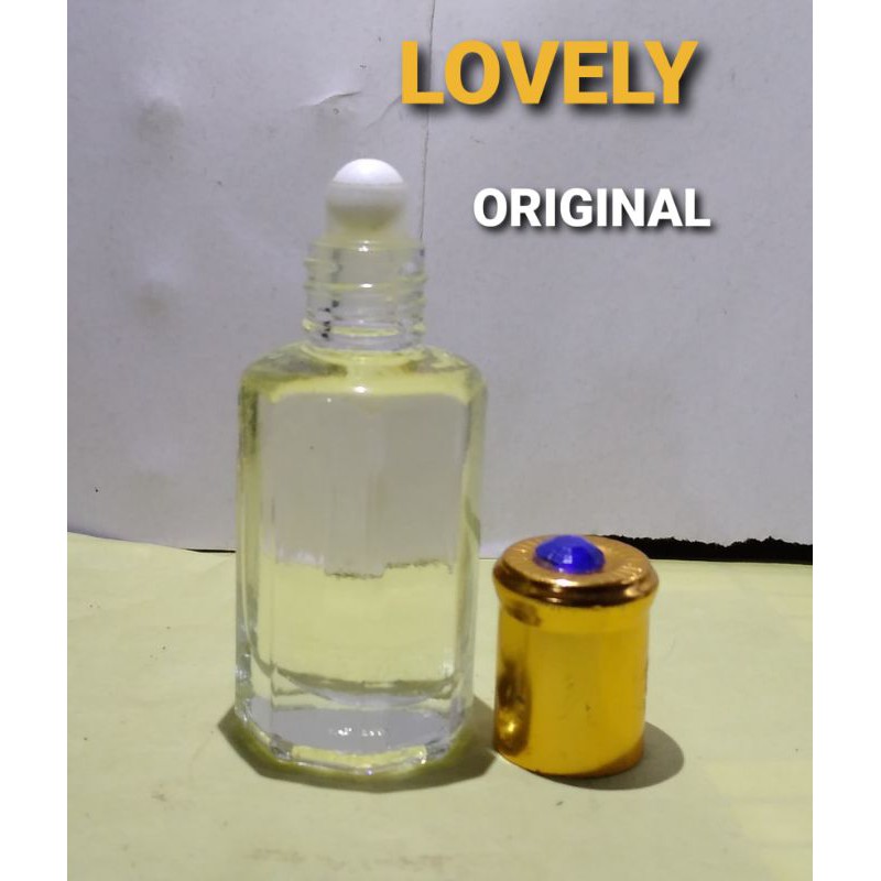 LOVELY BY parfarome ORIGINAL MURNI BIBIT PARFUM 100% kemasan botol tola roll on