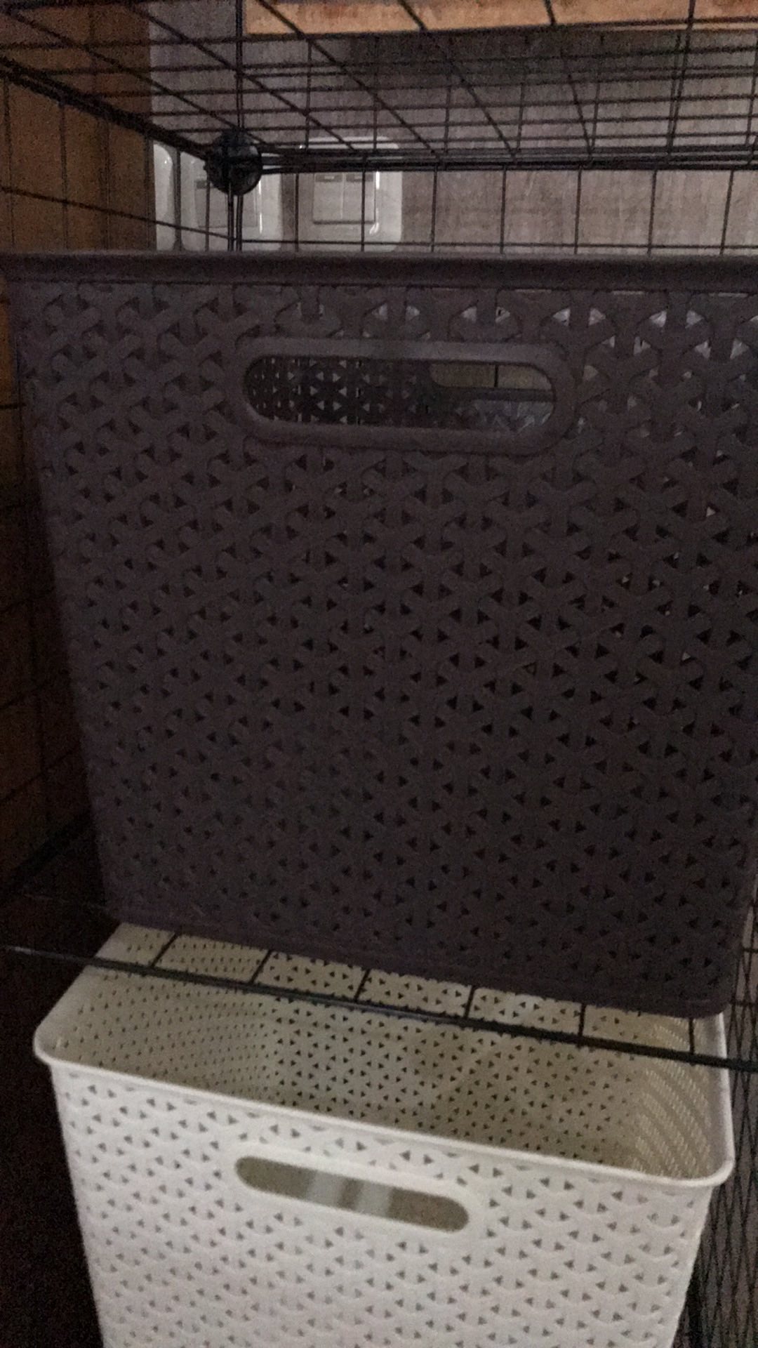 Keranjang Segi Cestino Plastik Keranjang Basket Serbaguna Hawaii 6440