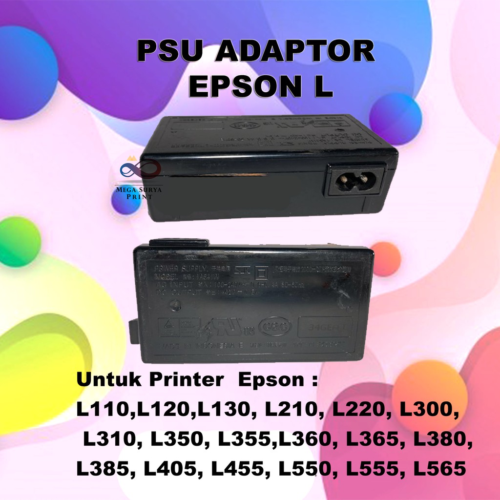 Adaptor Power Supply Printer Epson Ori L120 L310 L360 L220 L565 L110