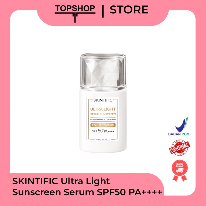 Skintific Ultra Light Sunscreen Serum Spf50 Pa++++