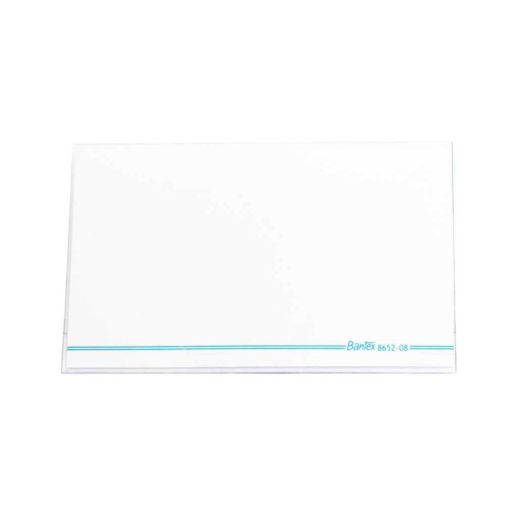 

[Zada] Bantex Name Card Holder Plastic 55x90mm Transparent 8652 08