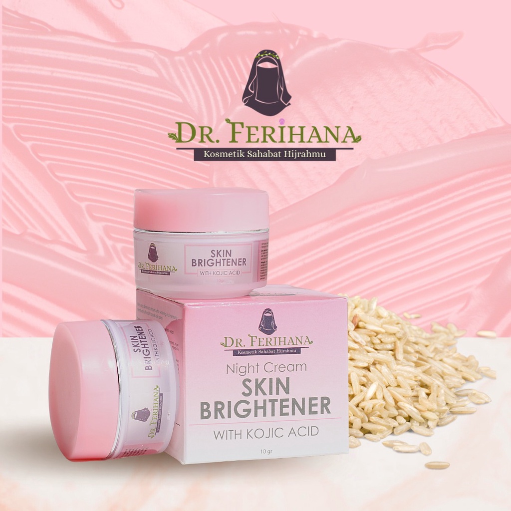 Paket Ekonomis Brightening &amp; Flek 2 dr. Ferihana Cosmetics &amp; Skincare Paket Untuk Kulit Wajah Normal Kering Kombinasi Yang Mampu Mencerahkan Dan Memudarkan Flek