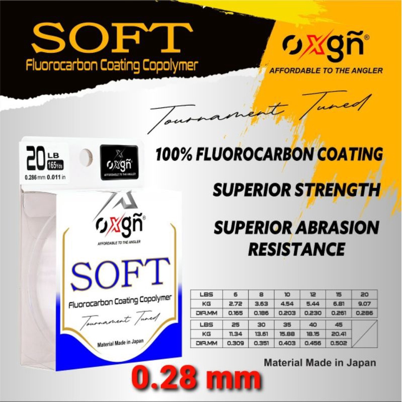 SENAR PANCING OXGN SOFT FLUOROCARBON JAPAN