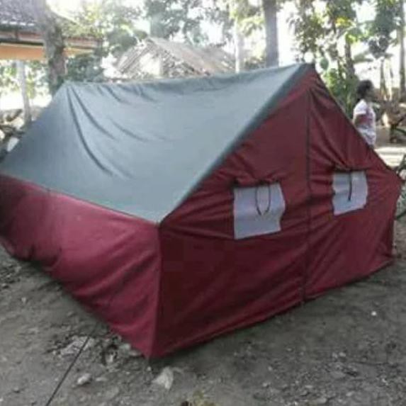 Lagi MURAH bisa COD Tenda  regu pramuka  buat kemah  kap 