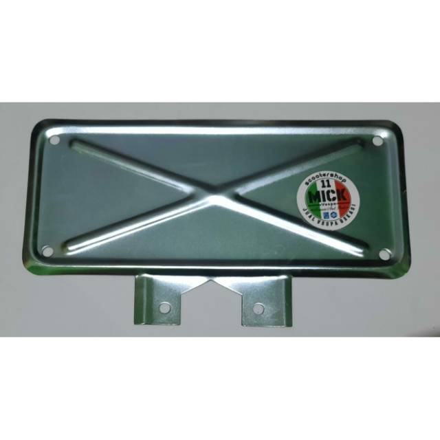 Dudukan plat nomor depan Vespa px, ps, dll