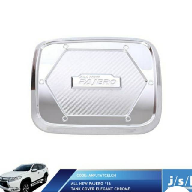 Tank cover all new Pajero elegant chrome jsl