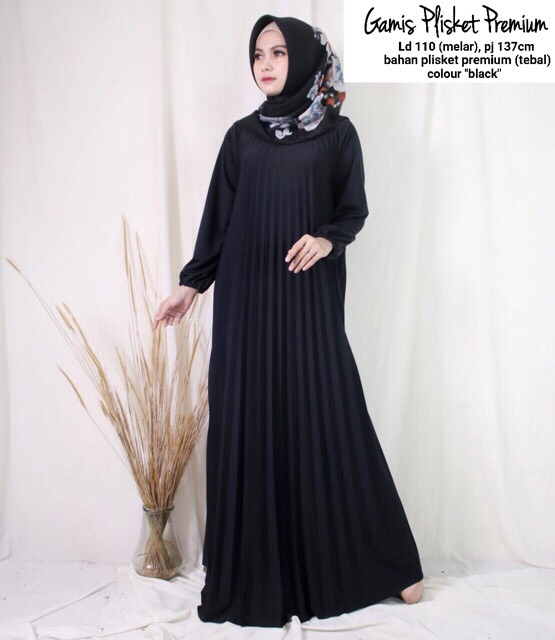 Plisket maxy dress / pliskera maxy