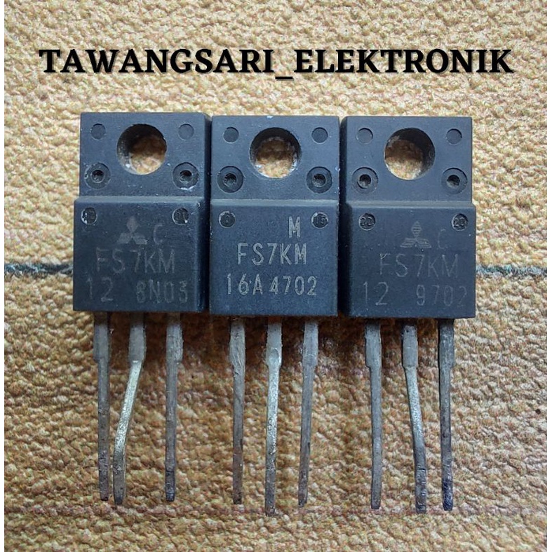 FS7KM FS7UM fs7um Original mosfet cabutan fet fs7km ori Bodi Kecil