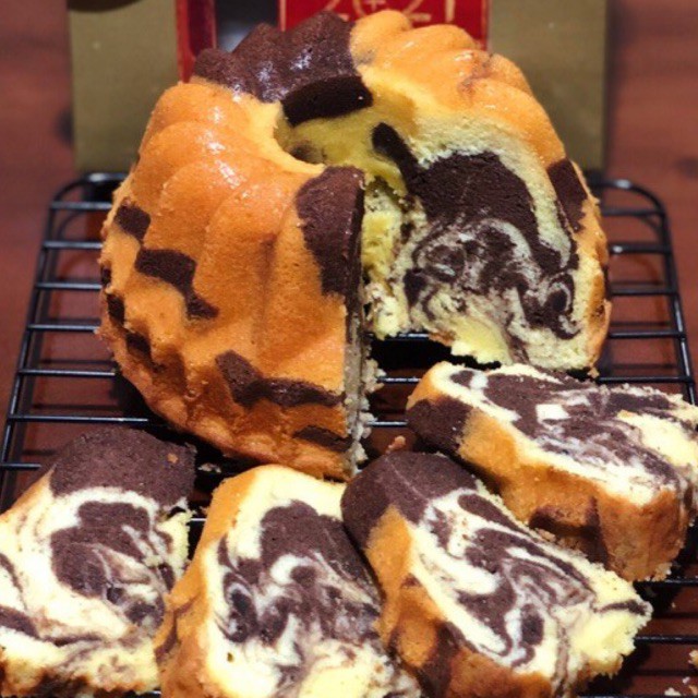 

Premium marble buttercake 18 cm oliebryskitchen