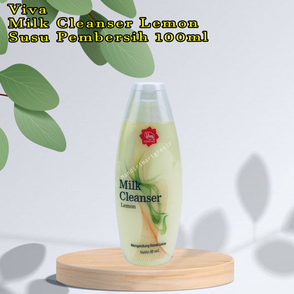 Milk Cleanser Lemon *Viva * Susu Pembersih * 100ml