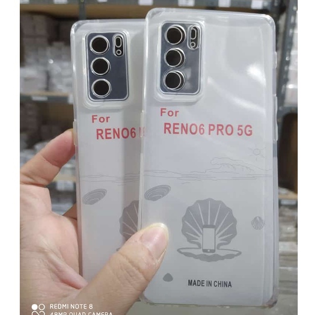 SOFTCASE CLEAR HD PREMIUM OPPO RENO 6 PRO - FA