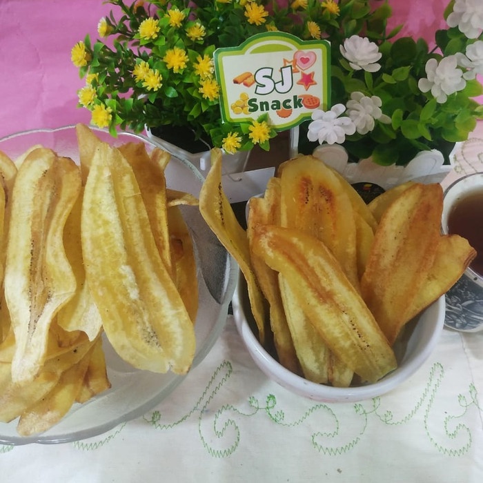 

TERBARU Kripik pisang asin kepok 250 gr