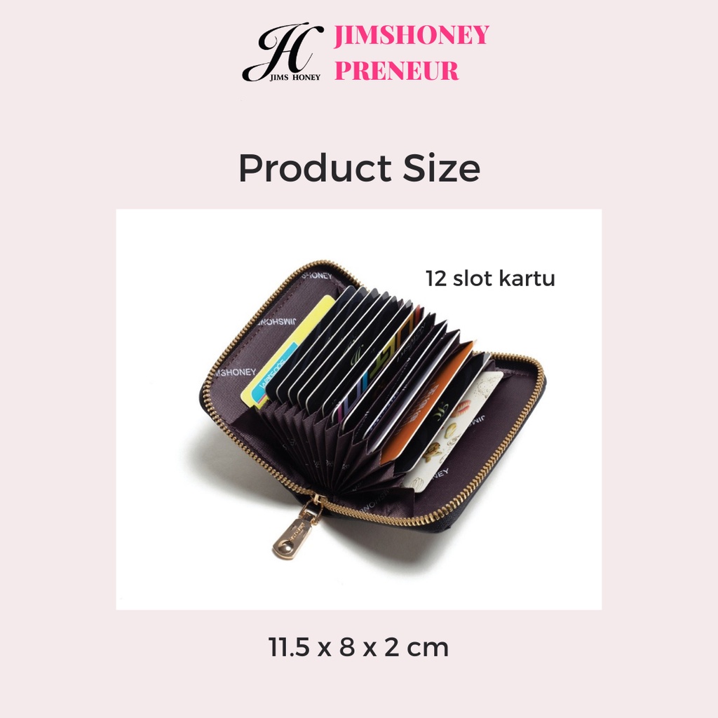 Dompet Jims Honey Wania GIA Wallet Dompet Kartu Kecil Import Lucu