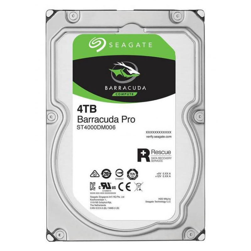 HARDDISK/HDD INTERNAL 3.5 INCH SEAGATE 4 TB SATA SEAGATE BARRACUDA 4TB
