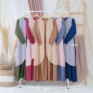 Kareema Couple set Gamis  Baju  Koko  Shopee Indonesia