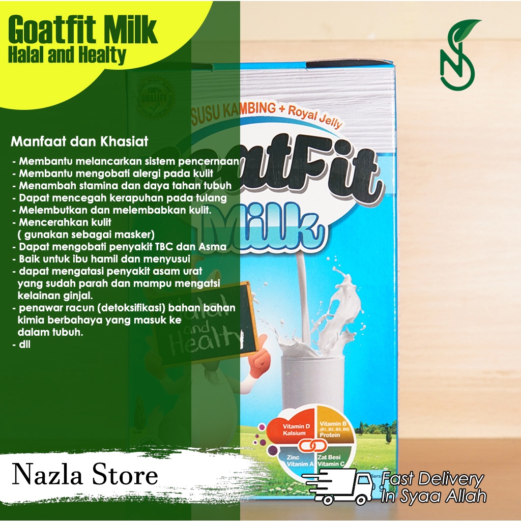 

GOAT FIT MILK SUSU KAMBING + ROYAL JELLY 200G