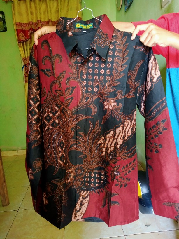 Kemeja Batik Jayanegara Lapis Furing Katun Halus Size M-xxl High Quality Asli Solo