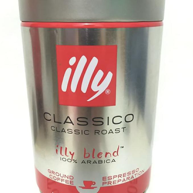 

Coffee Illy Medium Roasted Ground 250 gram Kopi Bubuk Arabica