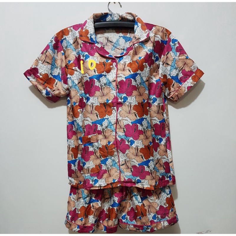 YULI - STELAN PIYAMA SATEN 3/4 LD 100 CM