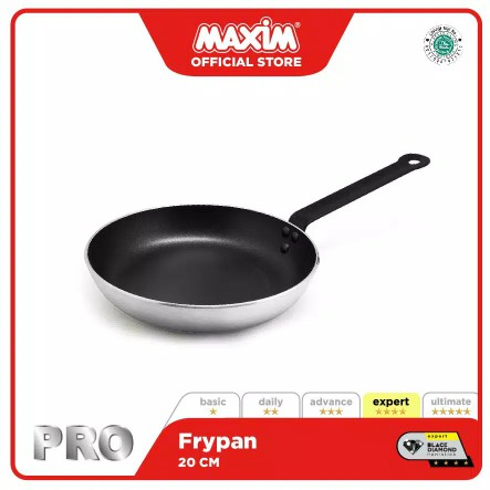 Maxim Pro Series Wajan Teflon Anti Lengket 20cm Frypan