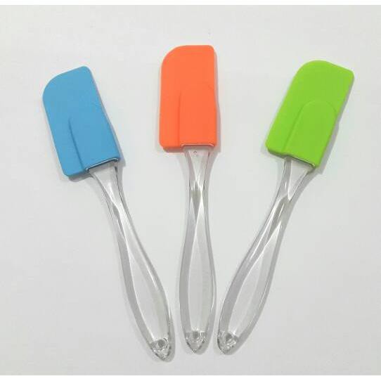 Spatula pengaduk silikon silicone karet