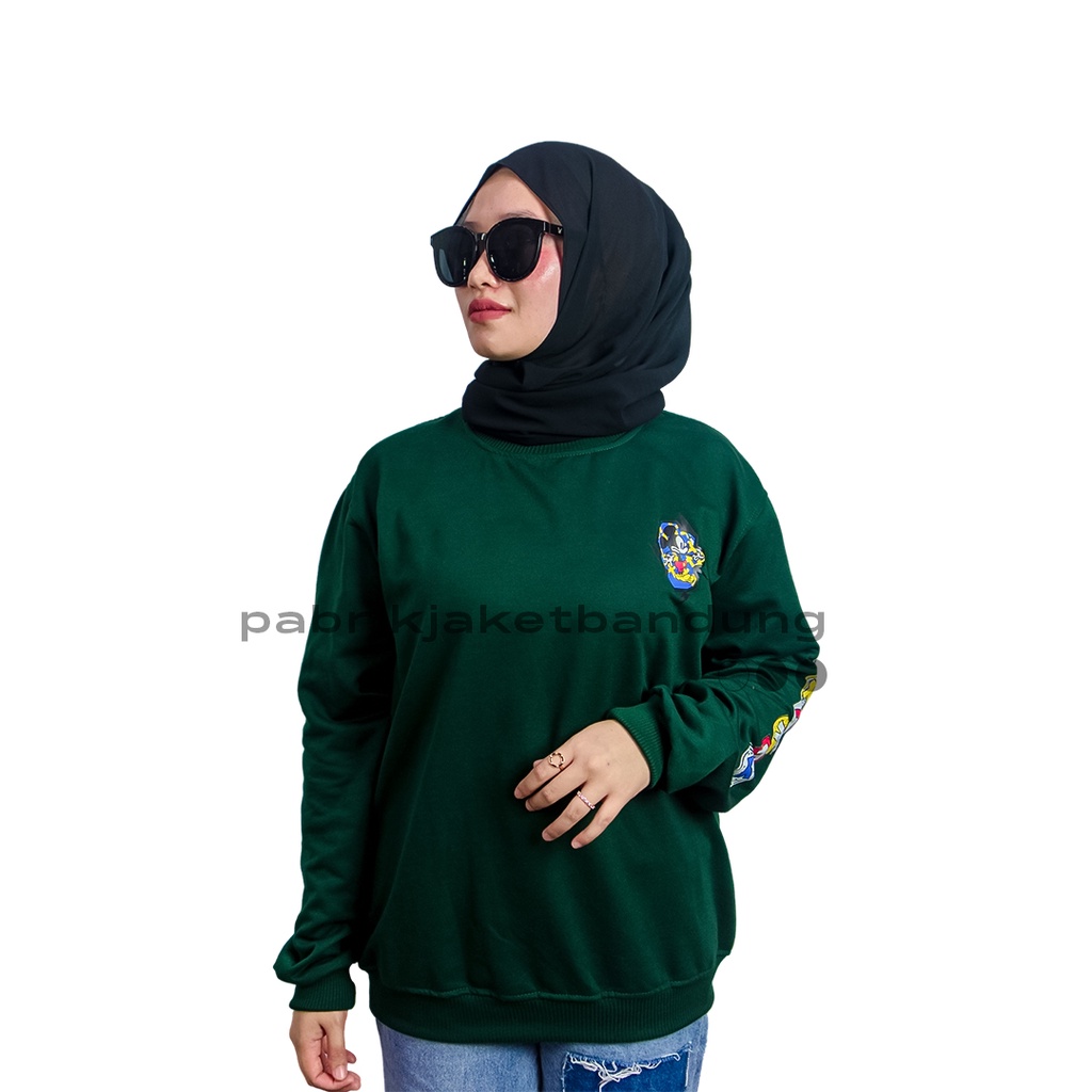 Mickey Tren Sweatshirt  Holyrider Emerald