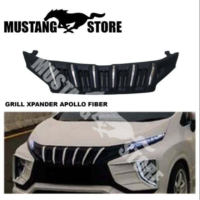 Grill xpander apollo fiberglass GRILL MISTUBISHI XPANDER FIBER