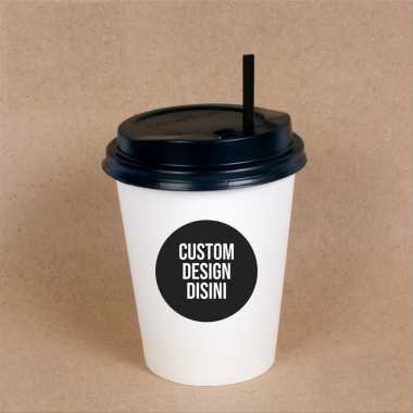 

Stiker Label Cup Coffe vinly Bulat Plus Cutting bulat Isi 35pcs MURAH