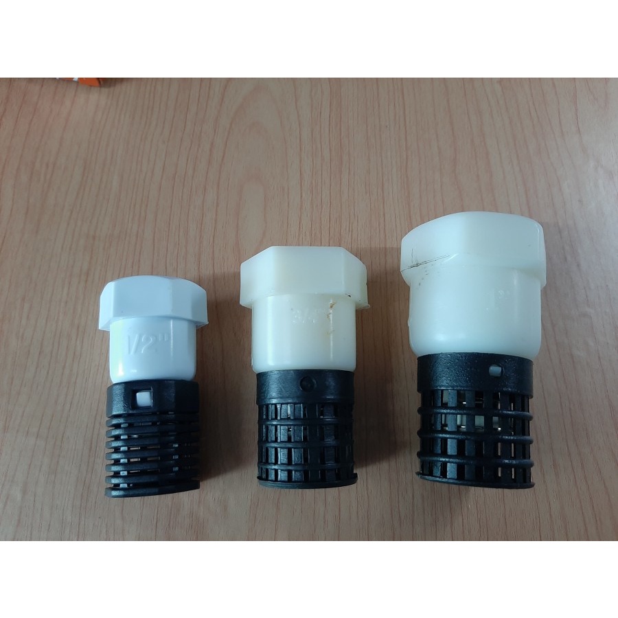 OLS Foot Klep Pvc Kuningan 1/2&quot;/3/4&quot;/1&quot; Footklep Valve 1/2in 3/4in /1in