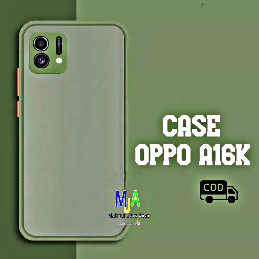 SOFTCASE OPPO A16K - CASE MATTE FULL COLOUR MY CHOICE BUMPER CASE PELINDUNG KAMERA