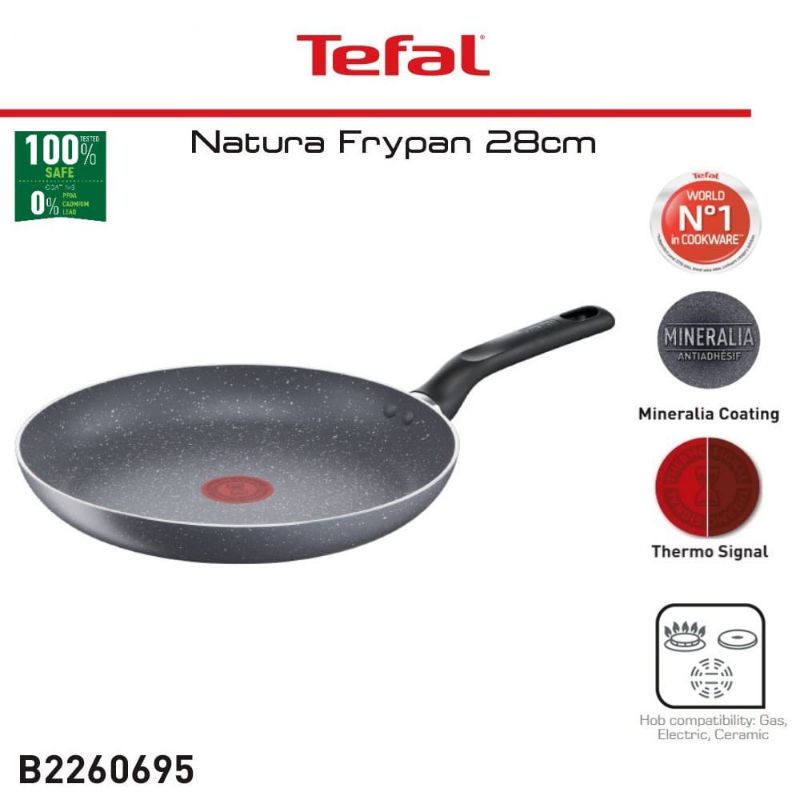 Tefal natura frypan 28cm