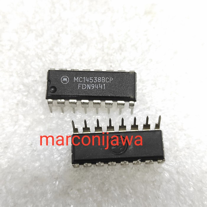 ELEKTRONIK PERANGKAT ELEKTRONIK LAINNYA M1509 MC14538 BCP IC DIP