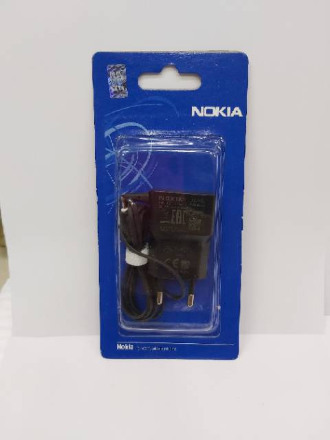 TRAVEL CHARGER NOKIA COLOKAN KECIL tusuk kecil packing press