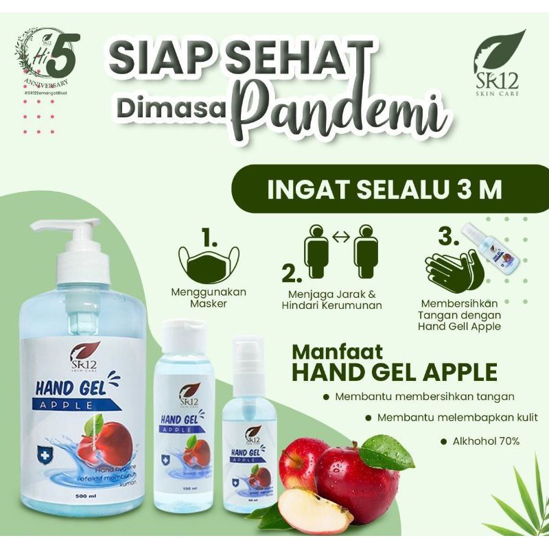 [HABISIN STOCK] HAND SANITIZER SR12 HAND GEL BPOM Anti Kuman Antiseptic Anti Septic